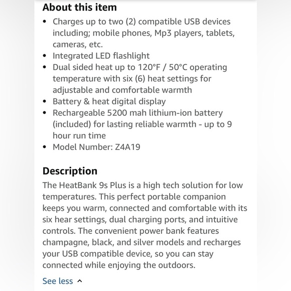 NEW Zippo Heatbank Rechargeable Hand Warmer - Picture 5 of 9